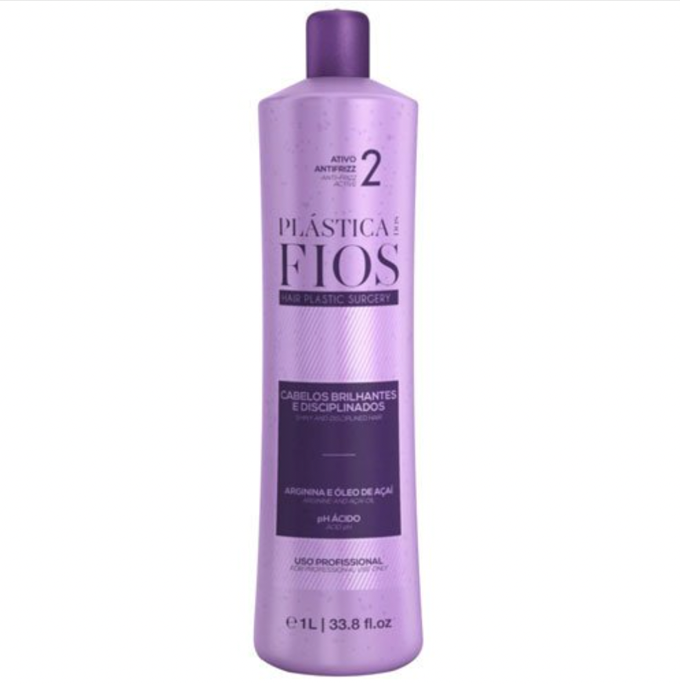 Alisante 1L - Plástica dos fios (Paso 2)