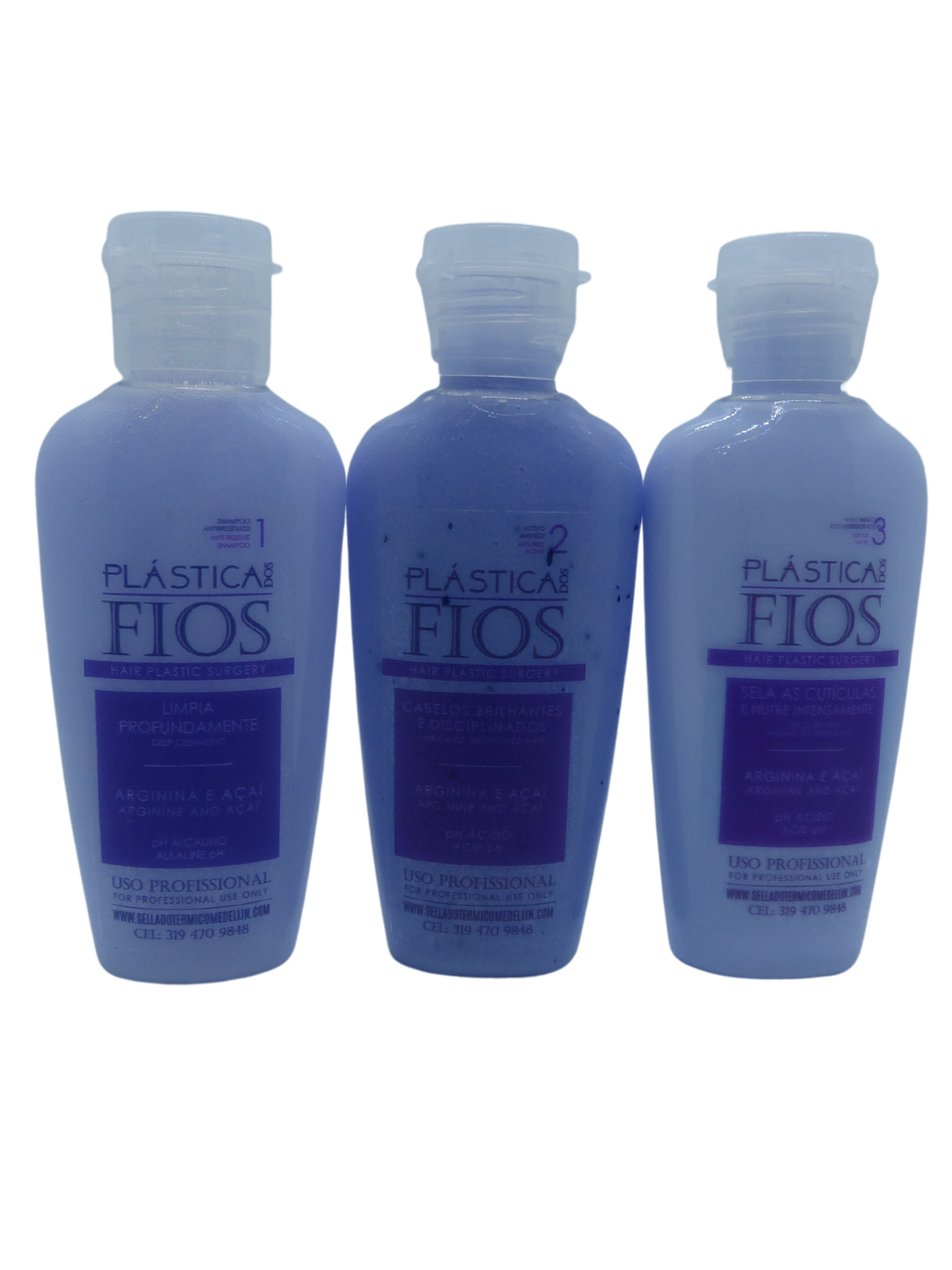 Kit Plastica dos fios, 60 ML personal