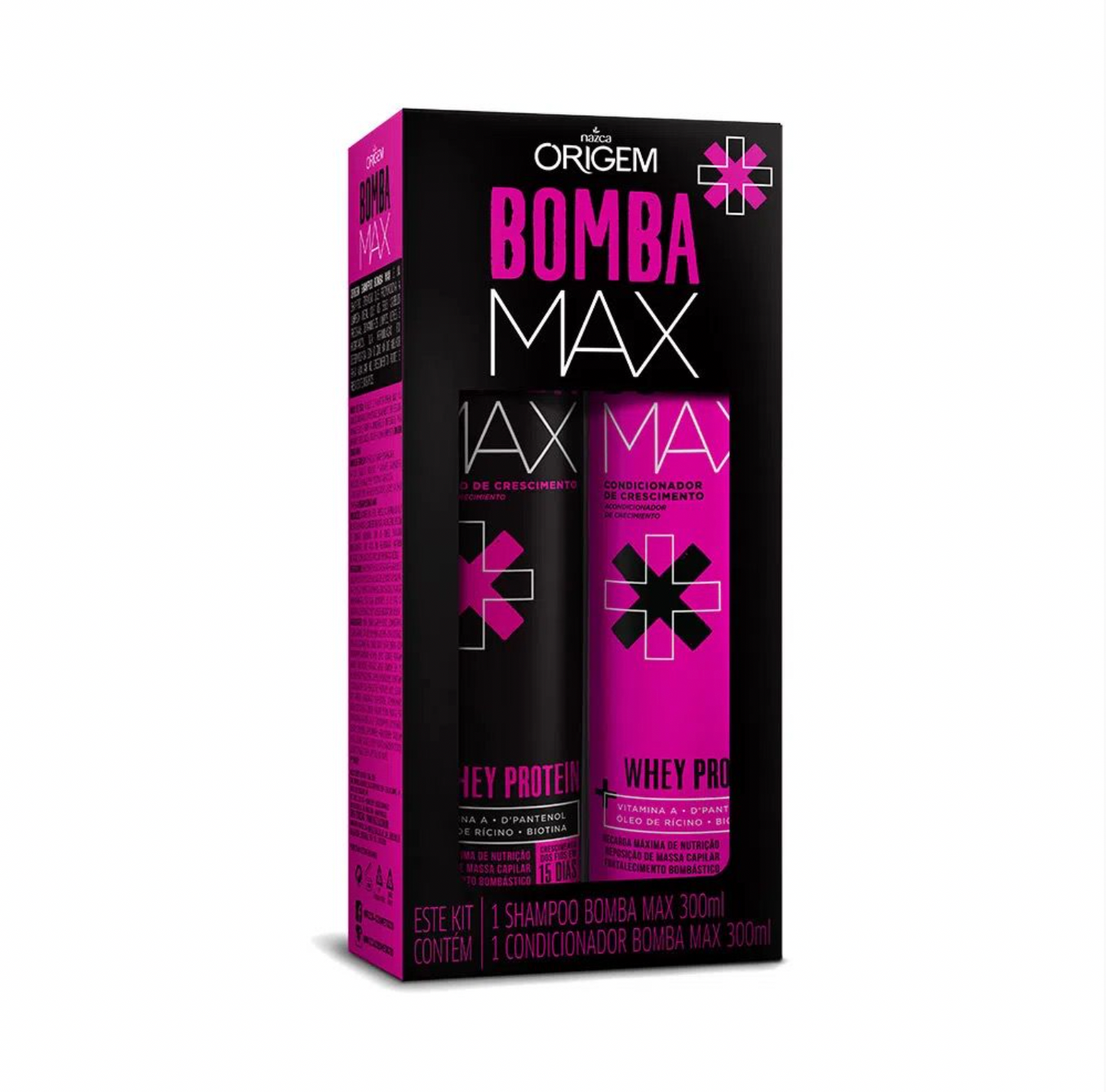 Kit Shampoo y Acondicionador - Bomba max